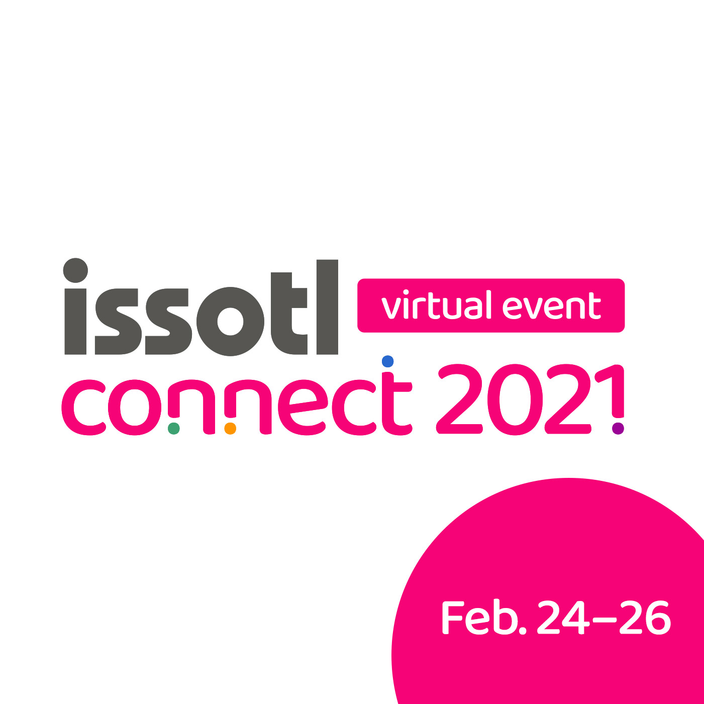 ISSOTL connect 2021 virtual event graphic